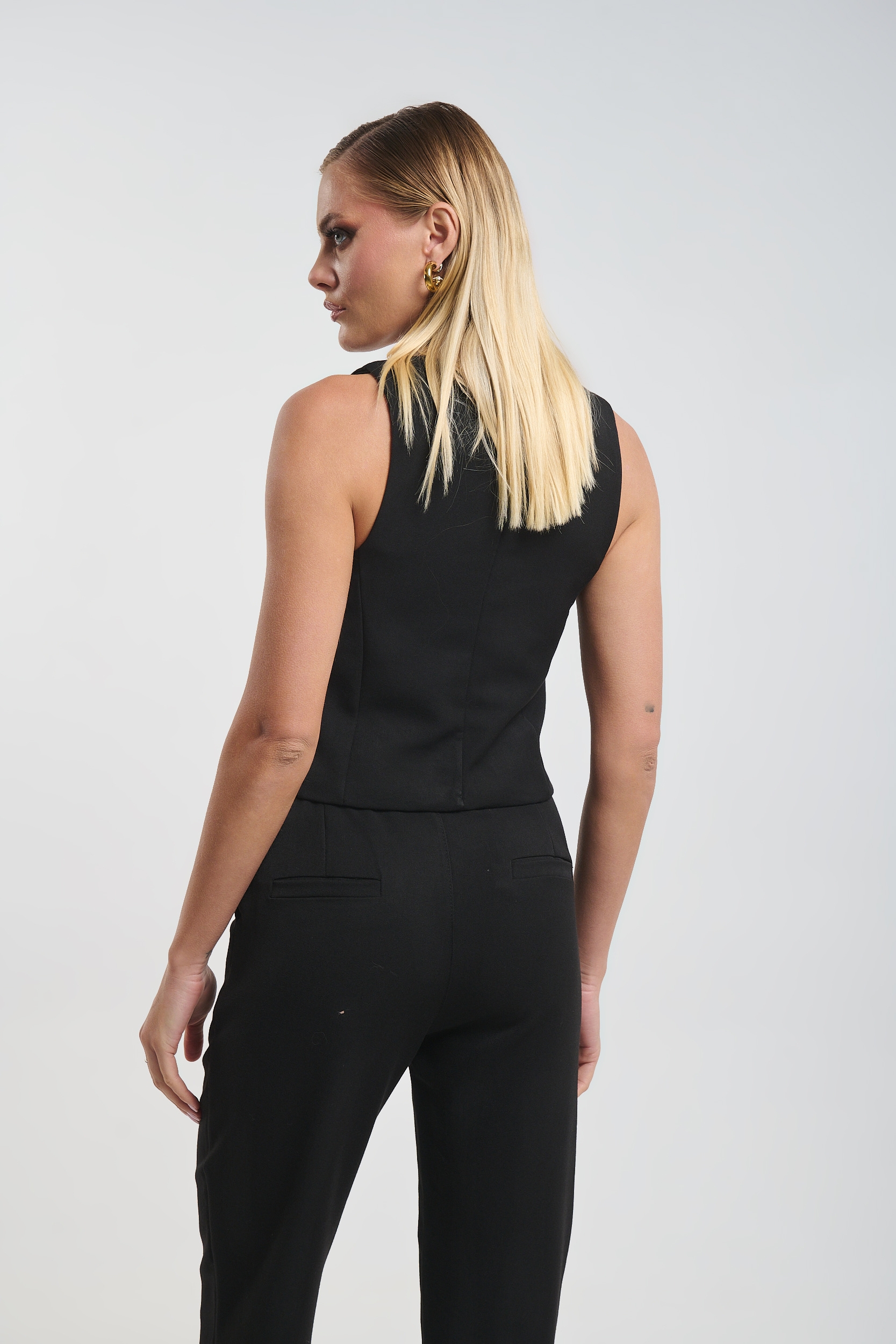 Γιλέκο Tailored με Κουμπιά