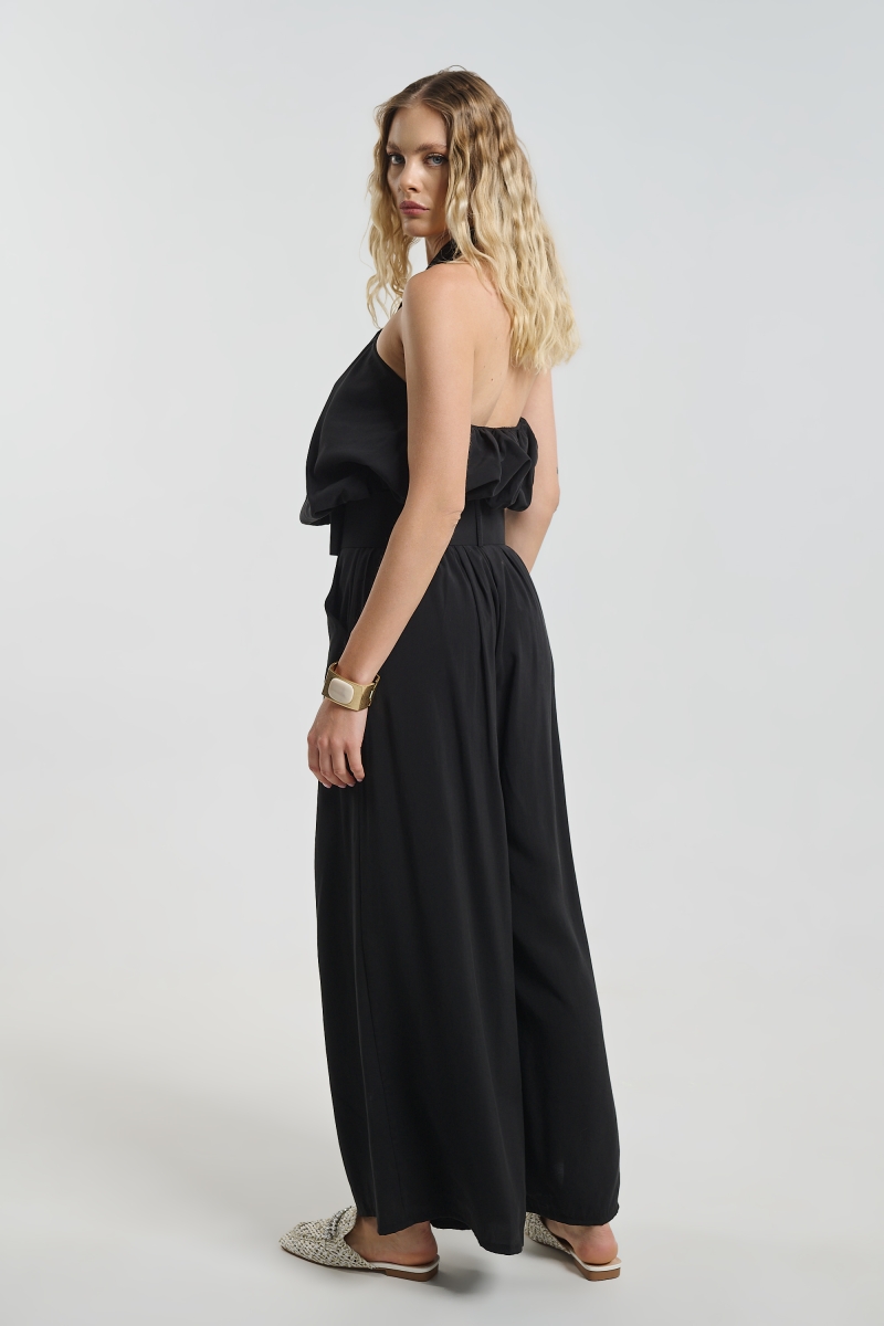 Wide Leg Co-ord Set with Belt Detail