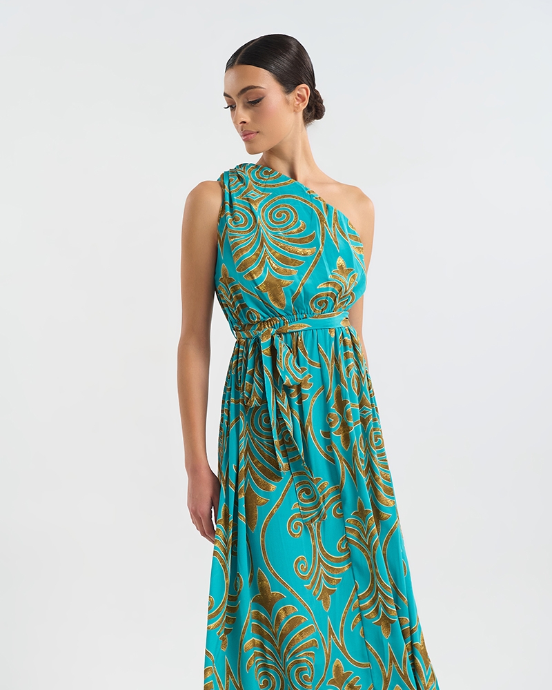 BLE One Shoulder Maxi Dress