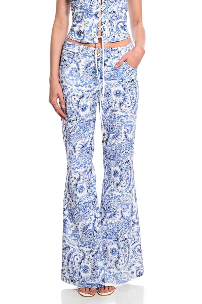 Παντελόνι WECOSS Paisley Print