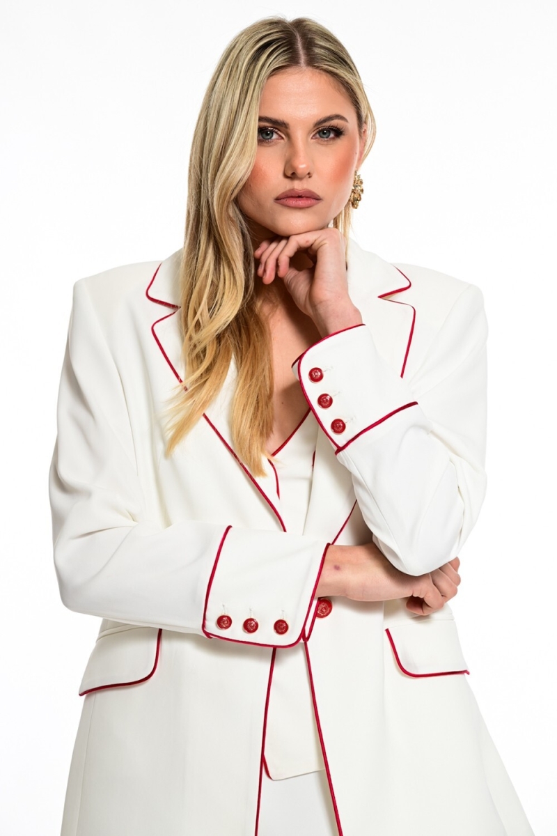 Σακάκι WECOSS Με Contrast Λεπτομέρειες