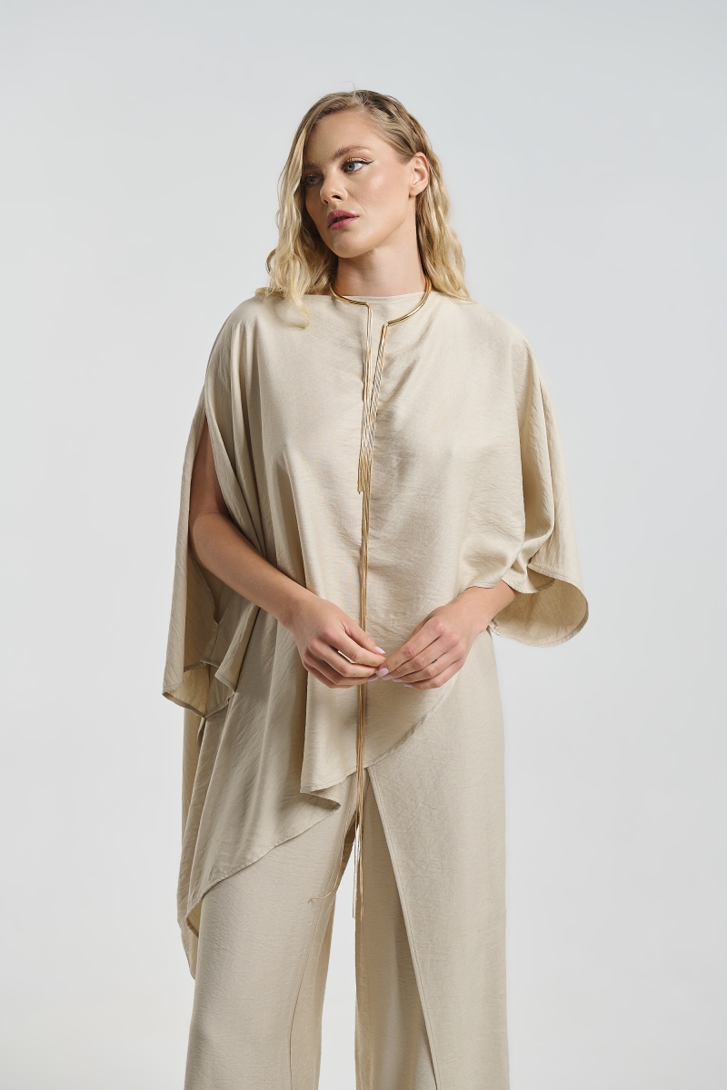 Oversized Asymmetric Top Kellys