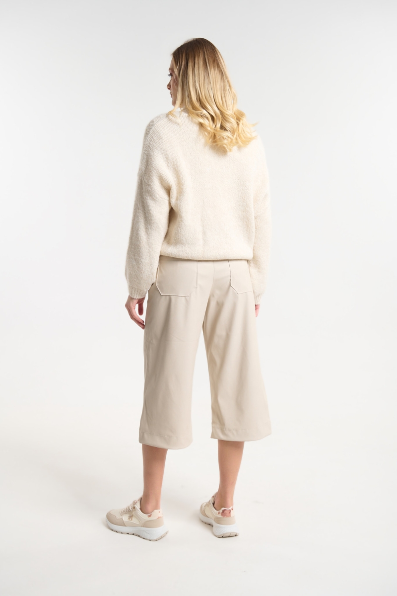 Παντελόνι Δερματίνη Ψηλόμεσο Με Κουμπί Kellys