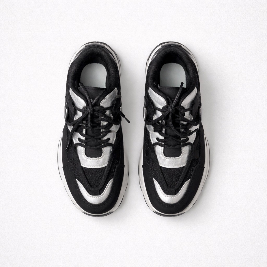 Chunky Sneakers with White Sole