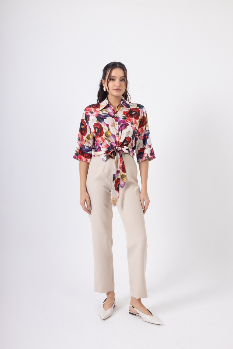 Παντελόνι Υφασμάτινο Slim Fit OPEN 