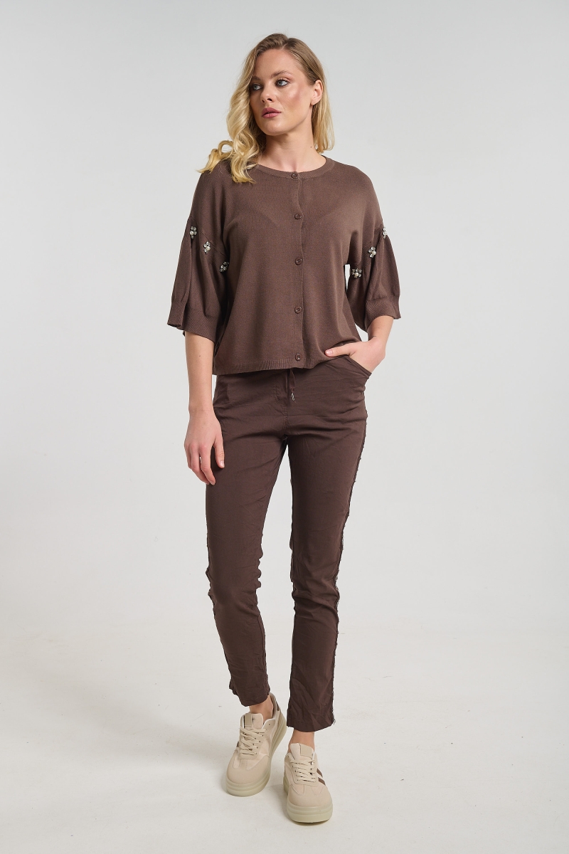 Παντελόνι Ελαστικό Με Strass Τρέσα