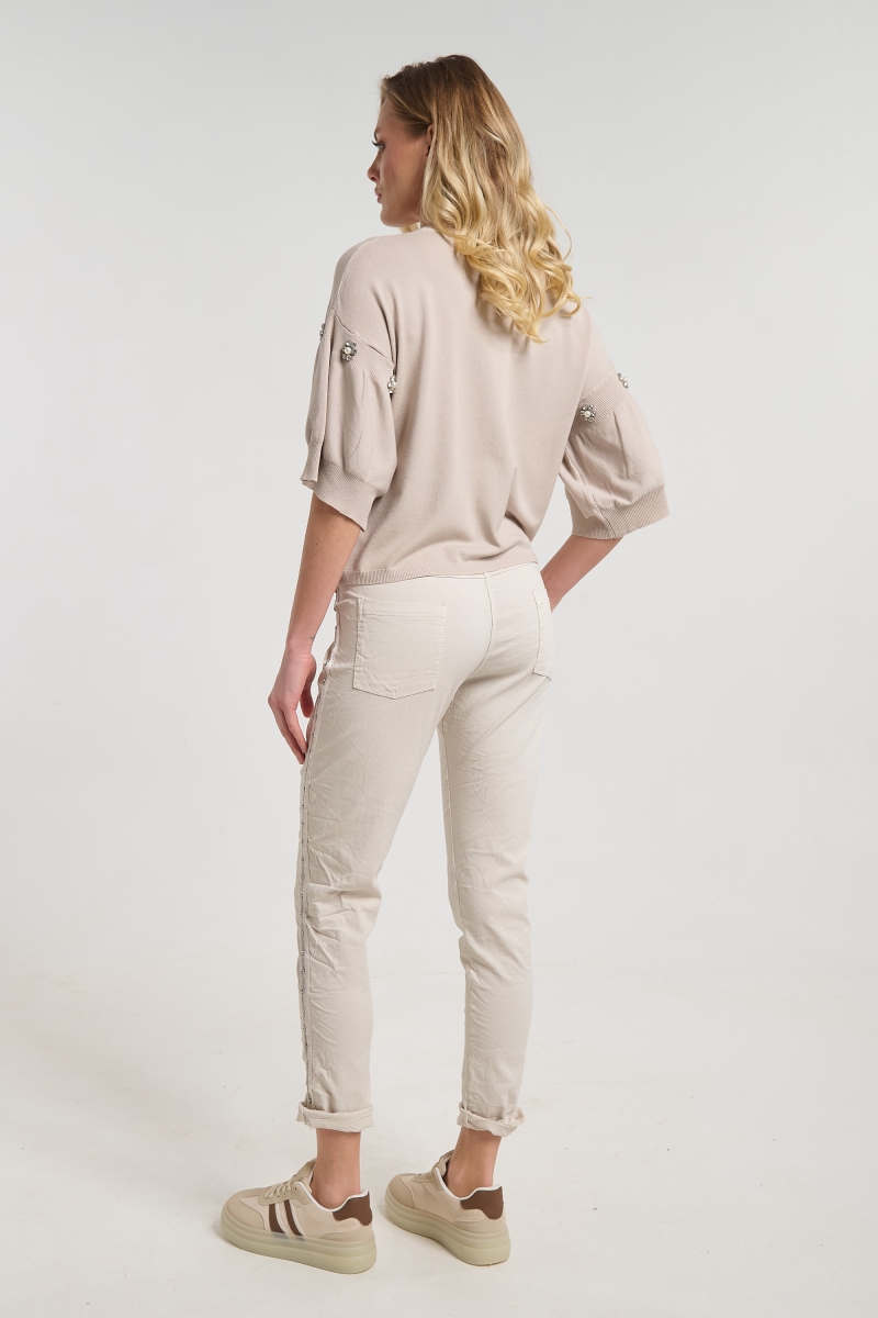 Παντελόνι Ελαστικό Με Strass Τρέσα