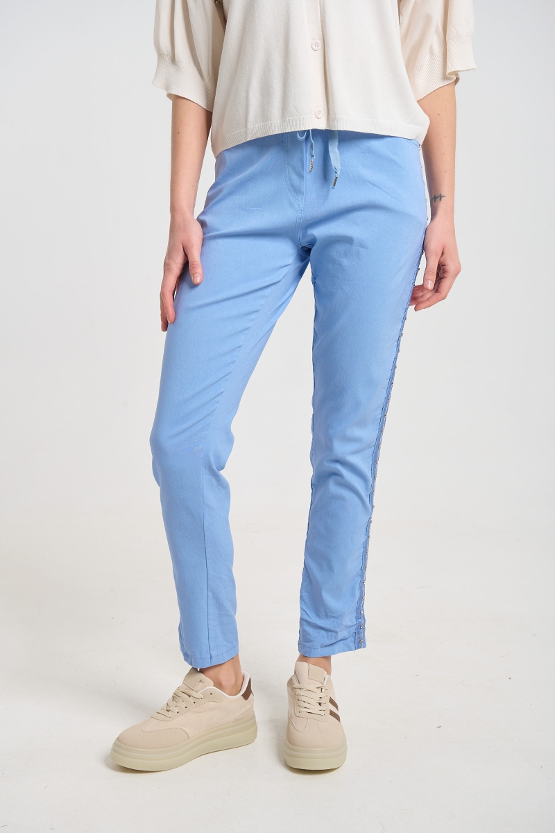 Παντελόνι Ελαστικό Με Strass Τρέσα