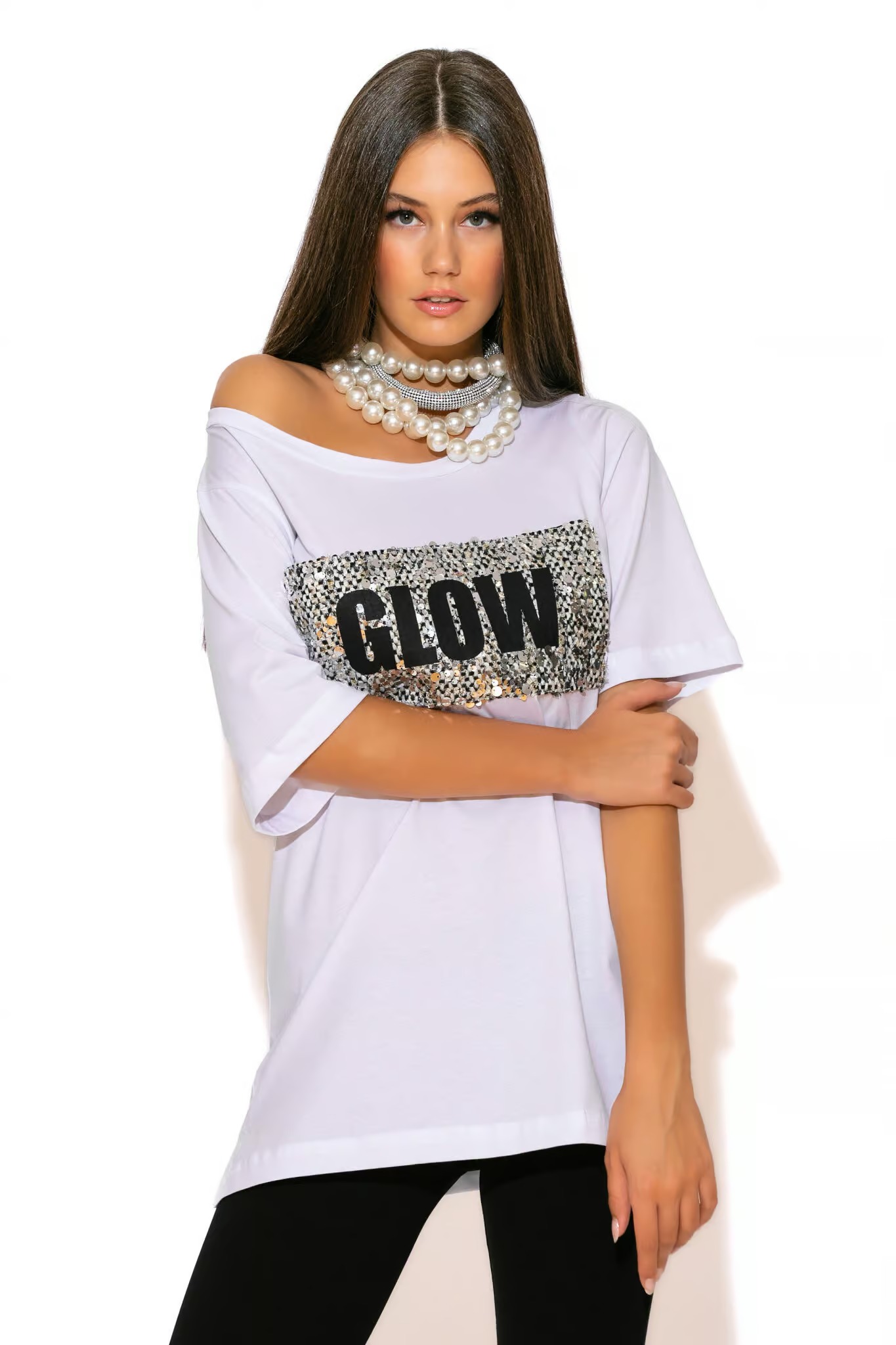  T-Shirt GLOW Με Πούλιες CTHROU 2025