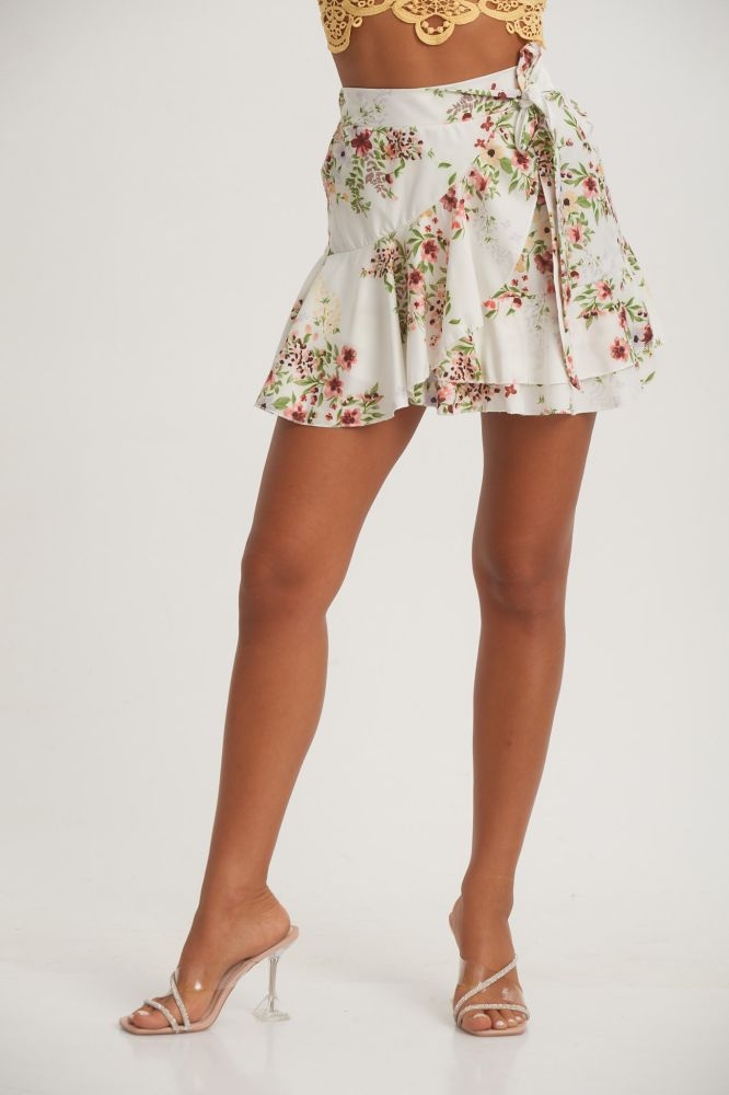 Mini Floral Skirt