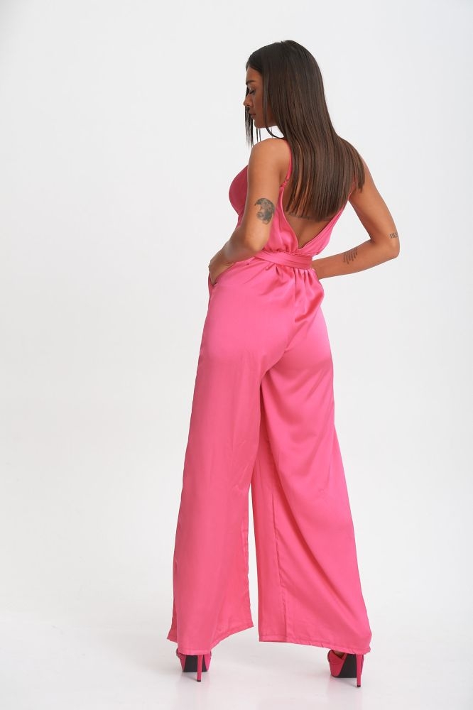 Satin Wrapped Jumpsuit
