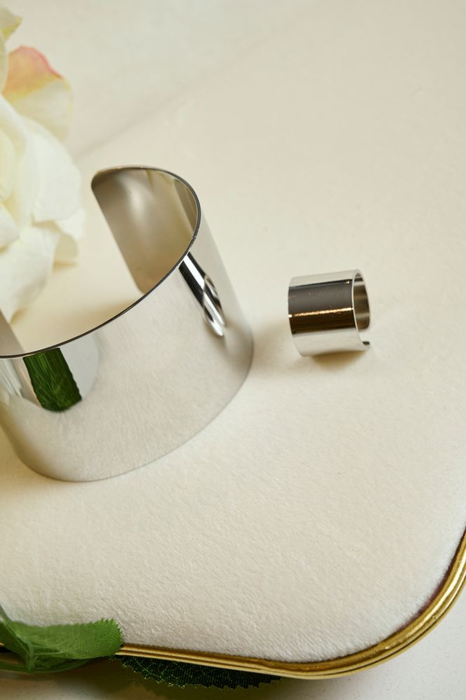 Set Cuff Bracelet And Ring