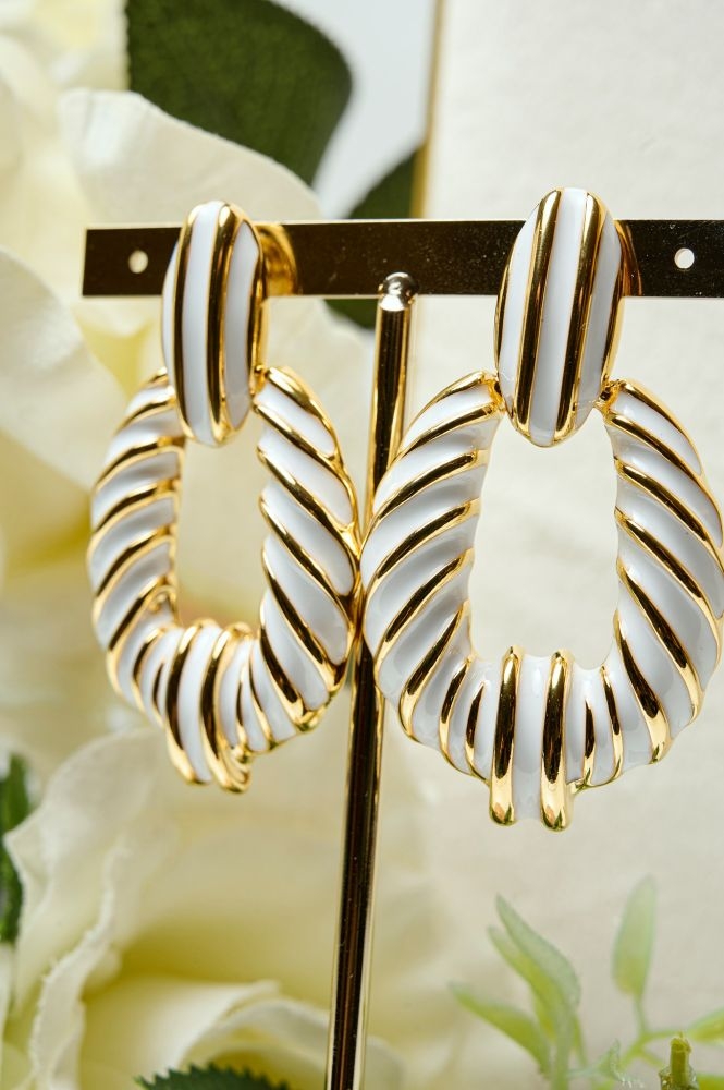 Hanging Golden Earrings