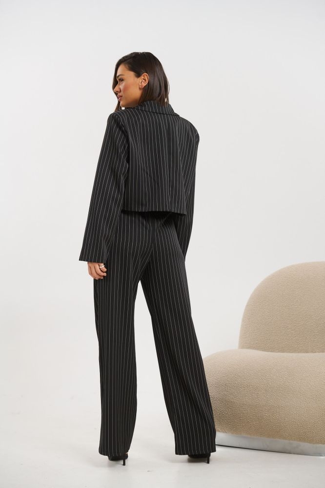 Striped Office Pants