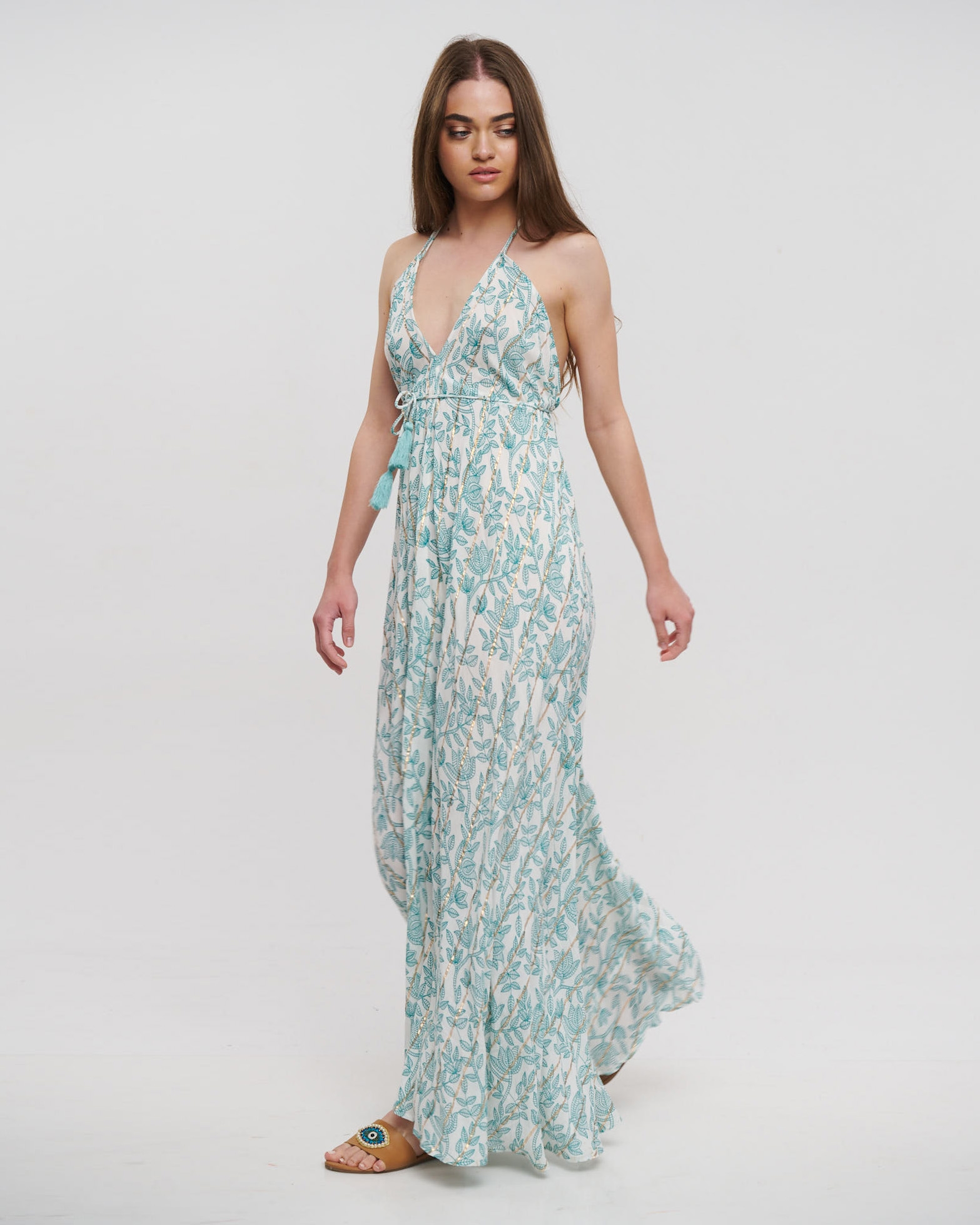 Printed Wrap Dress BLE RESORT COLLECTION