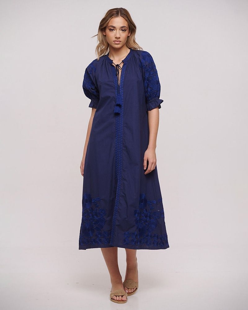 Embroidered Maxi Dress  BLE RESORT COLLECTION