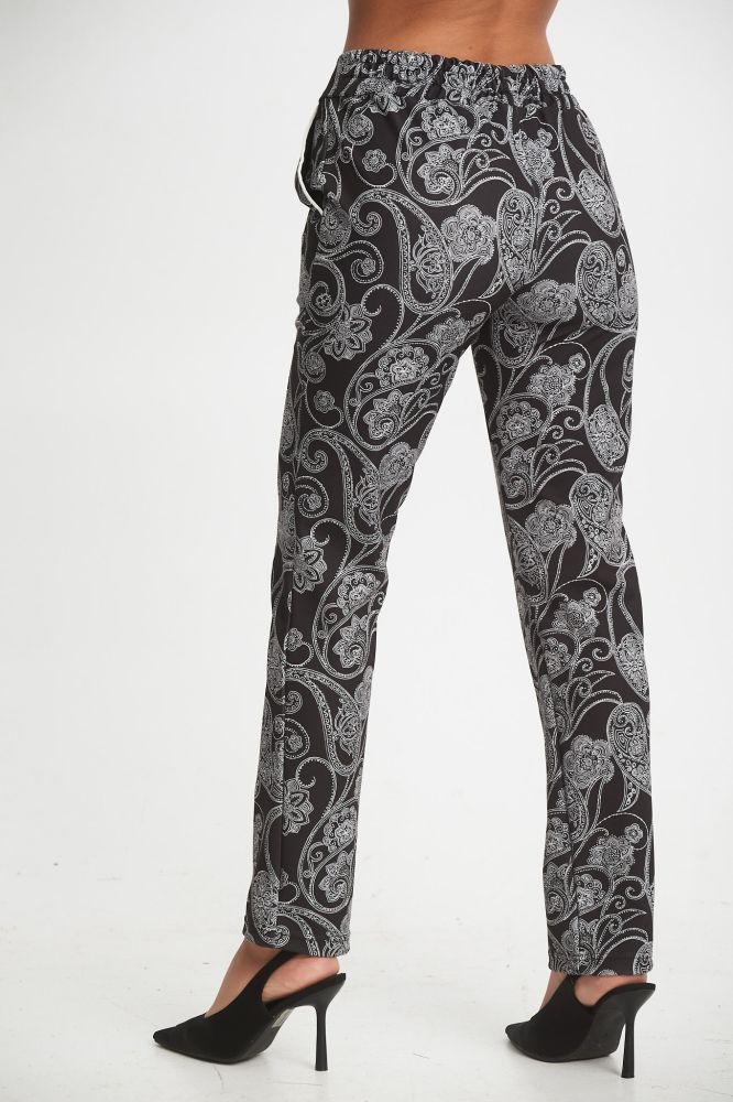 Paisley Printed Set Pants & Blazer