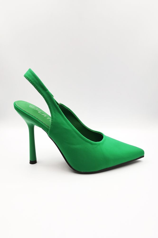 Pointy Pumps With Strap