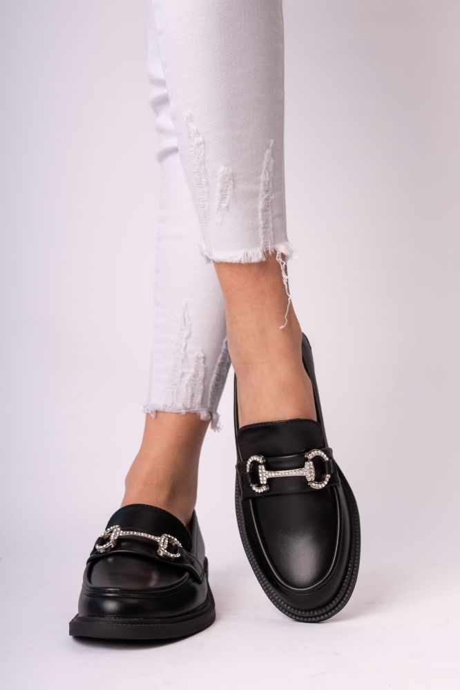Loafers With Rhinestones