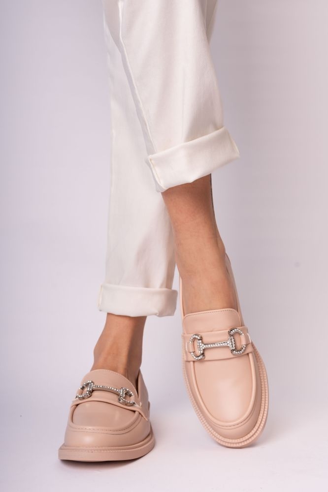 Loafers With Rhinestones