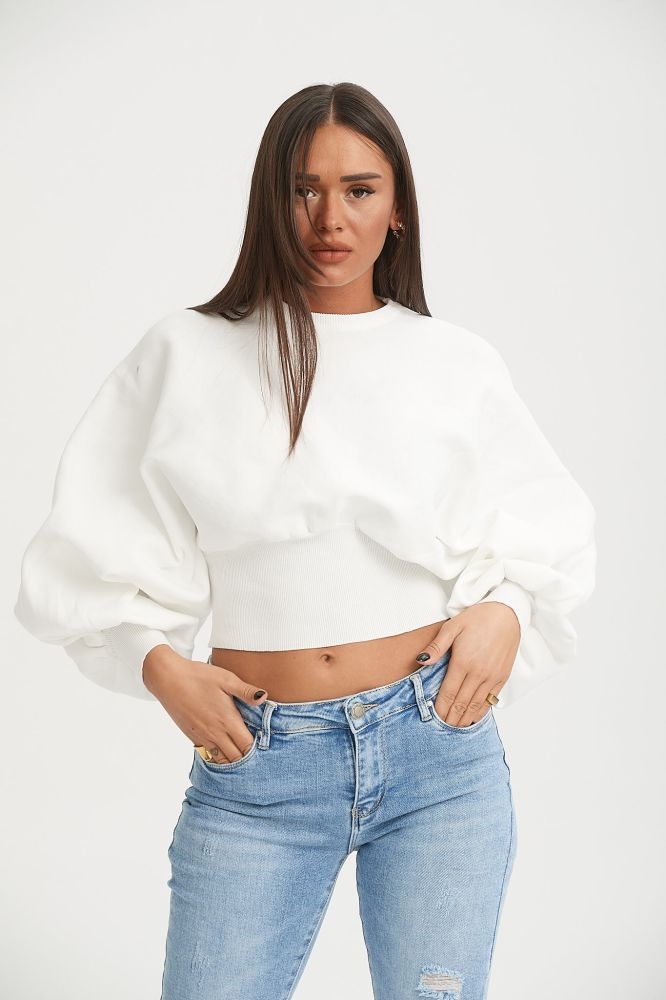 Blouse With Puffy Sleeves