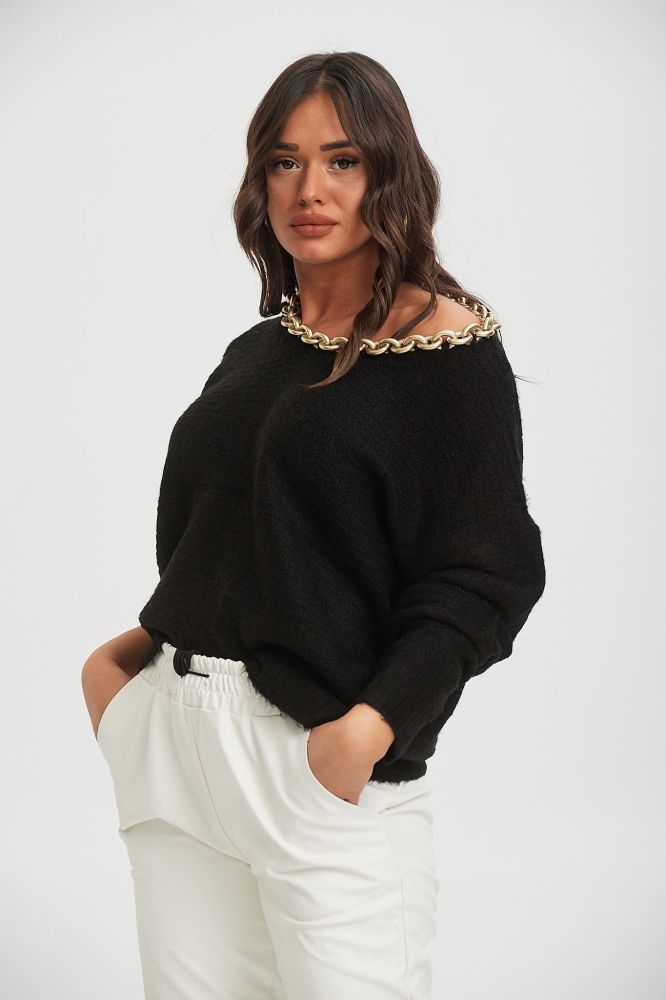 Sweater With Chain