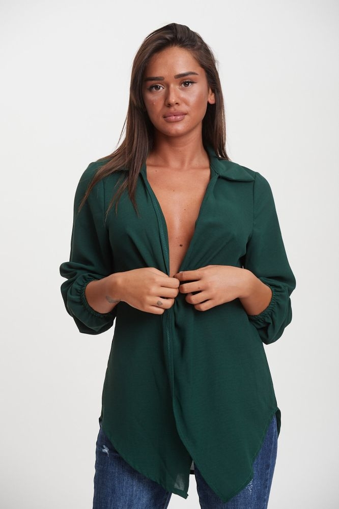 Knot Front Shirt 