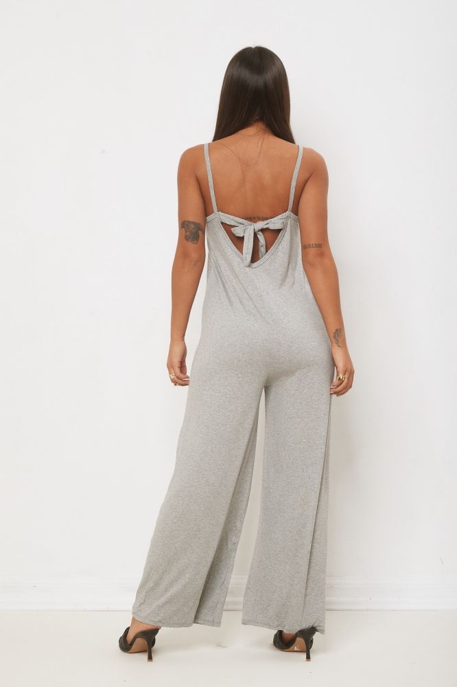 Jumpsuit With Open Back 