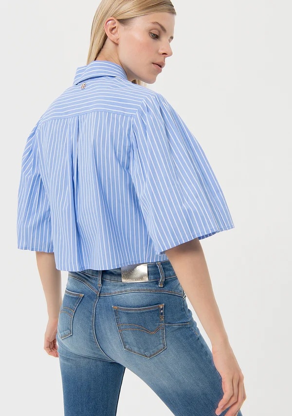Crop Striped Shirt FRACOMINA