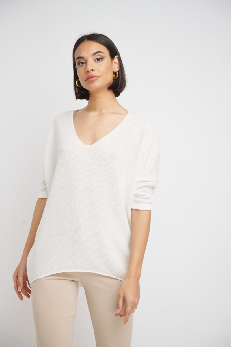 Knitted Asymetrical Blouse