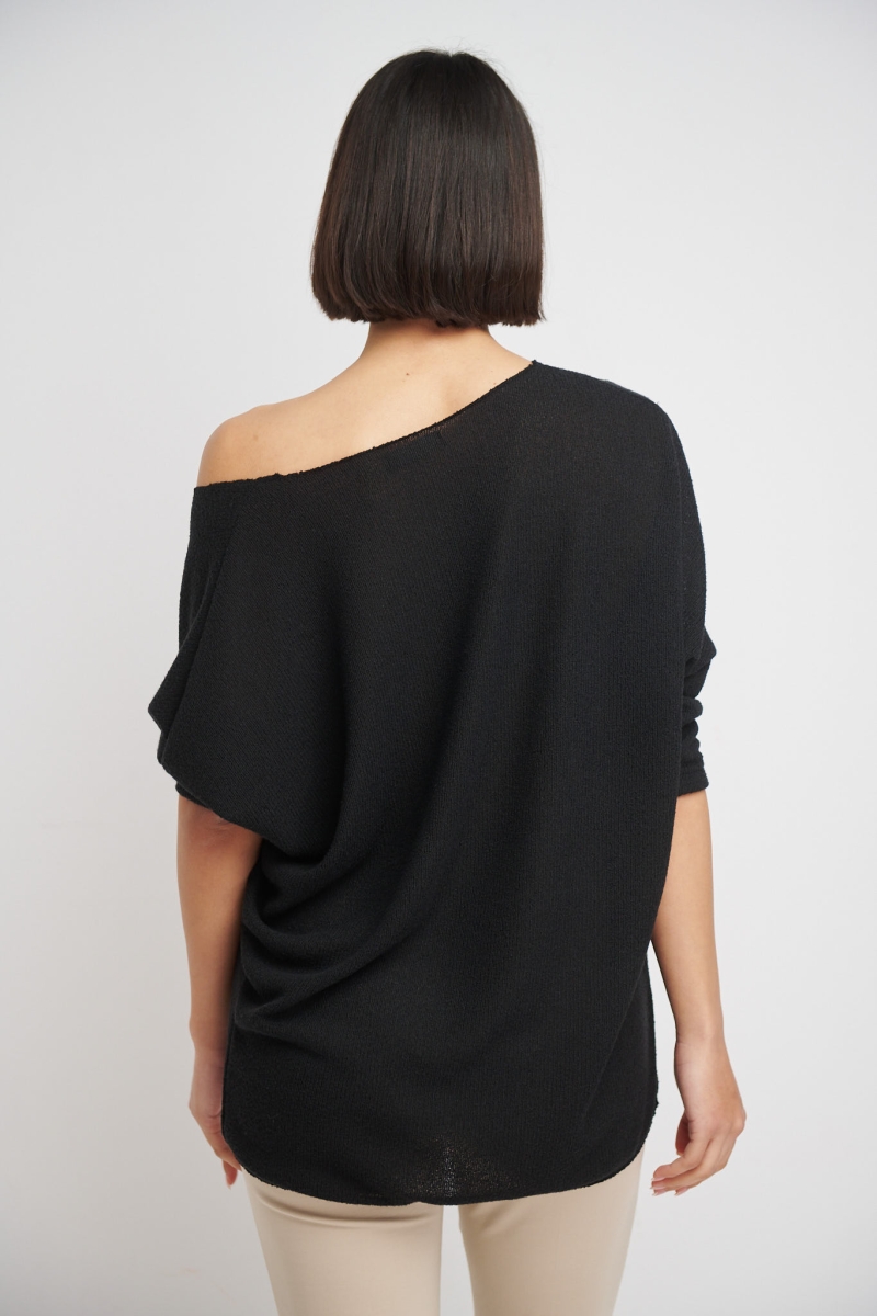 Knitted Asymetrical Blouse