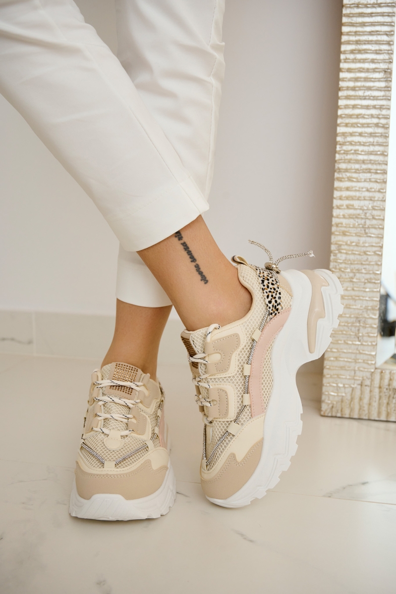 Sneakers With Leopard Print