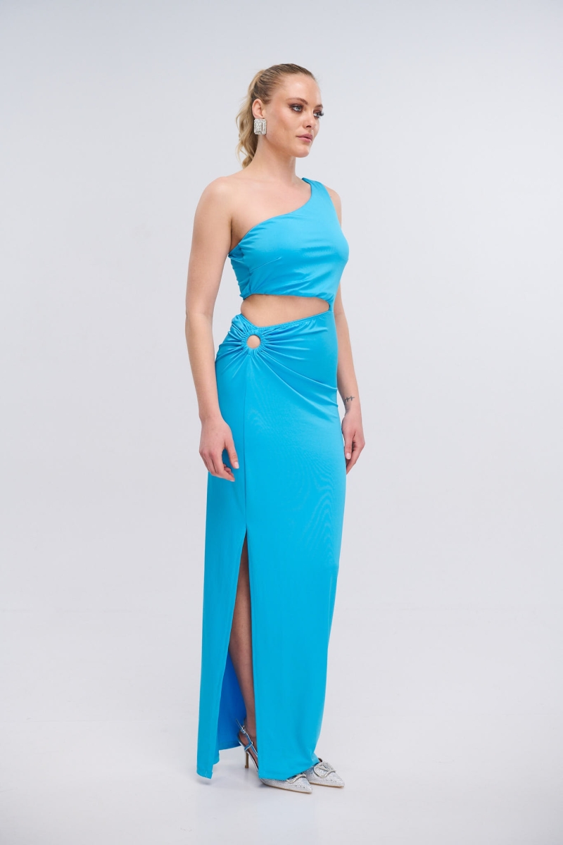 Maxi Dress With Side Hoop ONLINE