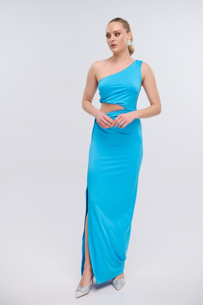 Maxi Dress With Side Hoop ONLINE