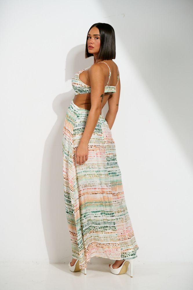 Maxi Dress With Side Cuts