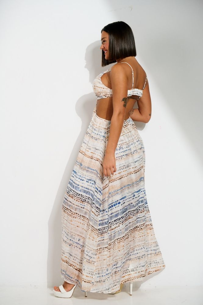 Maxi Dress With Side Cuts